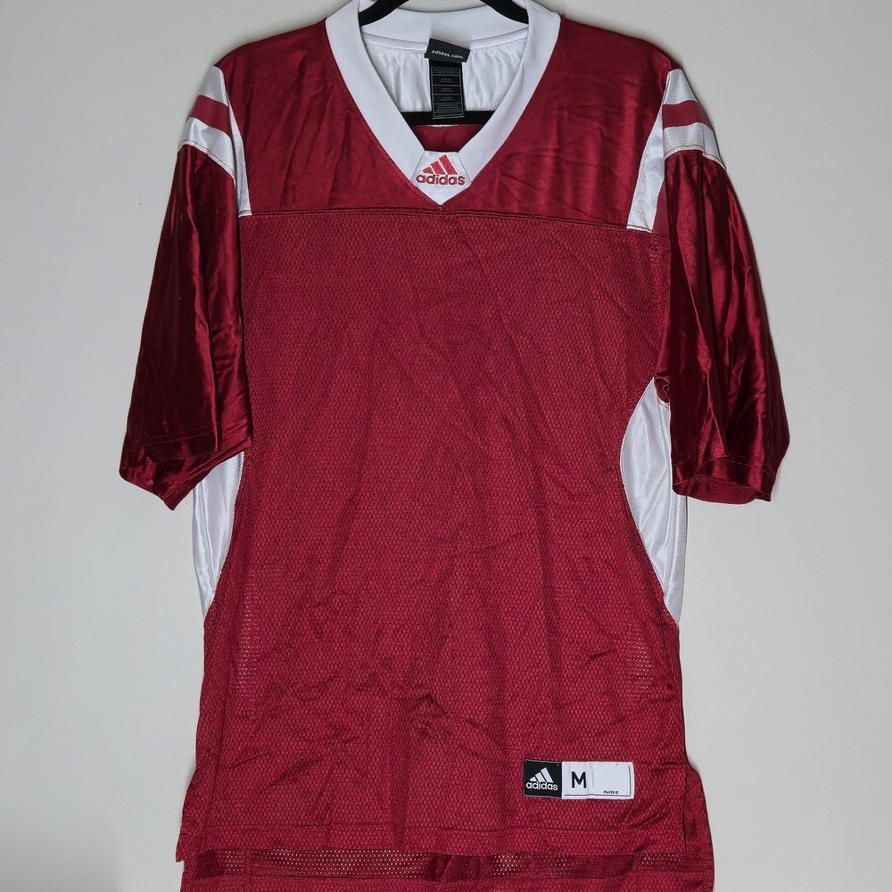 Adidas Indiana Hoosiers Blank NCAA Football Jersey Mens Medium Player Issued